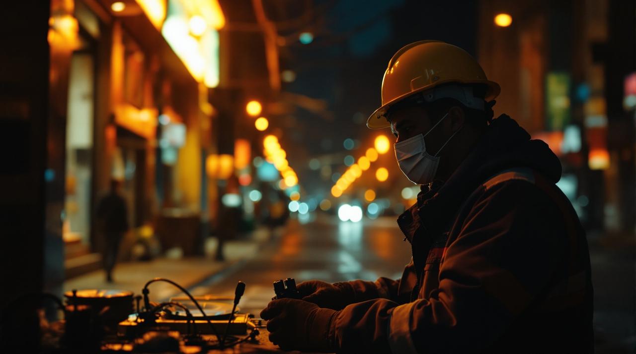 城市之光：深夜里的守护者 - 纪录片视频封面